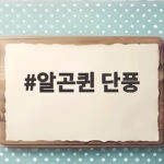알곤퀸 단풍