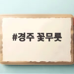 9월 경주 꽃무릇 계림 숲 가을 여행 경주 꽃무릇