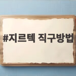 지르텍 직구방법