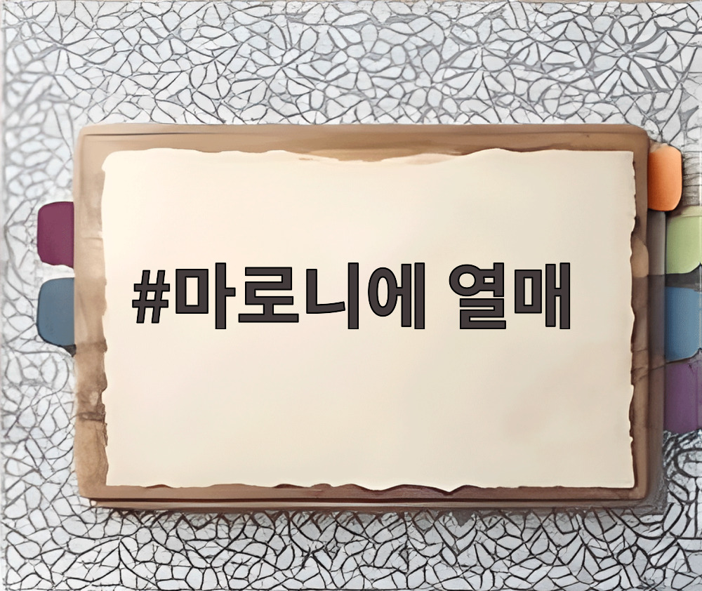 마로니에 열매