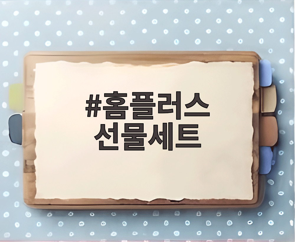 홈플러스 선물세트