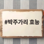 박주가리 효능