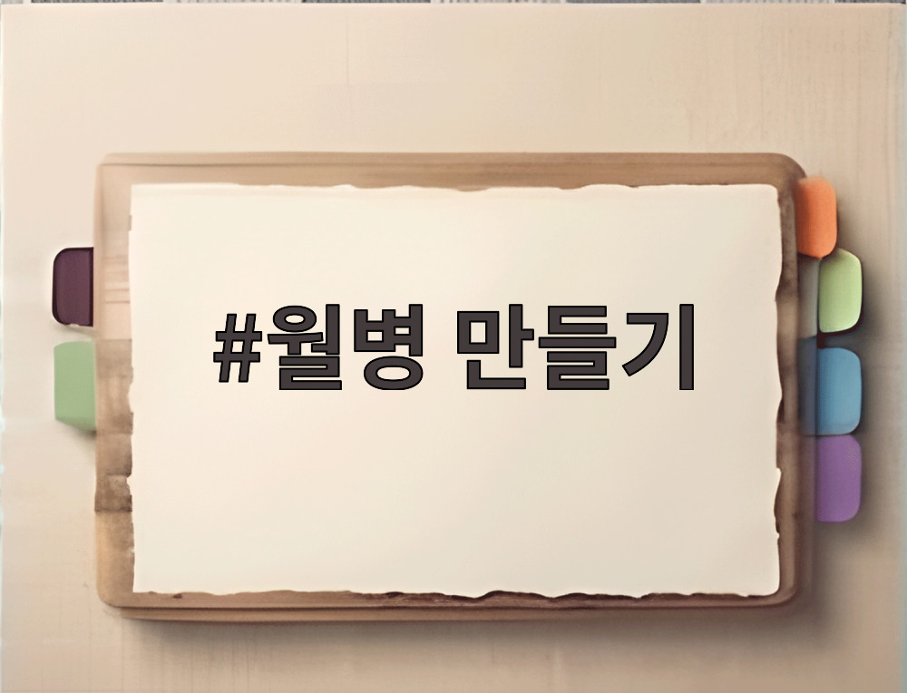 월병 만들기