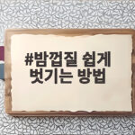 밤껍질 쉽게 벗기는 방법
