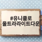 유니클로 울트라라이트다운 세탁법 뭉침 해결 궁금증 정리 유니클로 울트라라이트다운