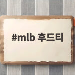 mlb 후드티