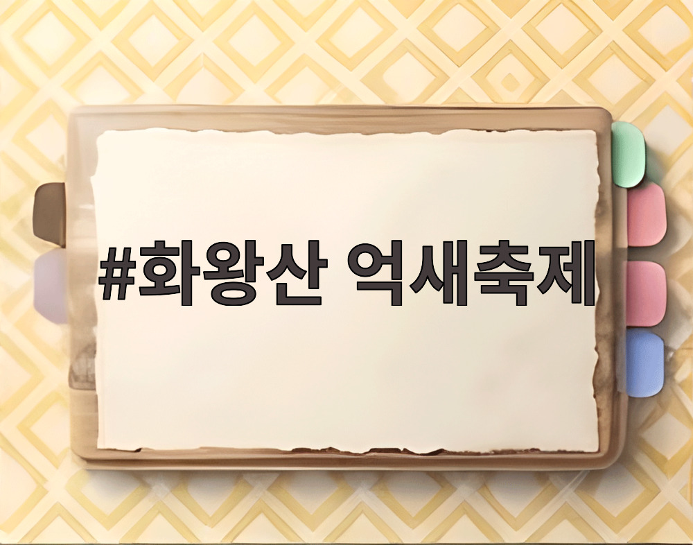 화왕산 억새축제