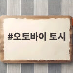 오토바이 토시