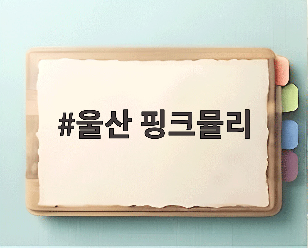 울산 핑크뮬리