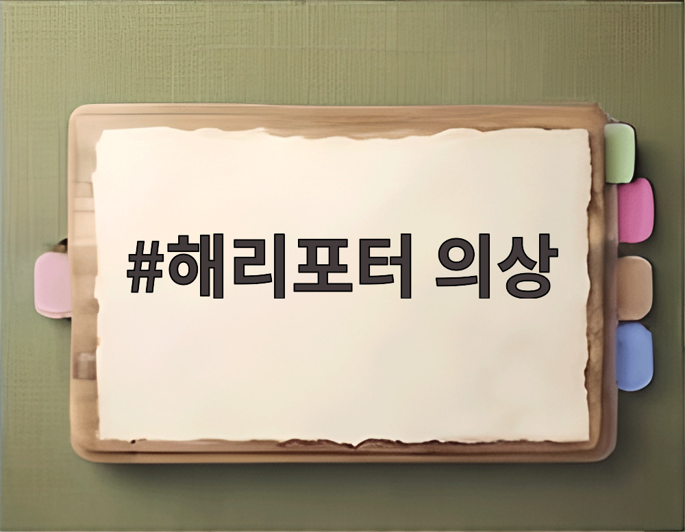 해리포터 의상