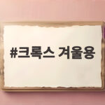 크록스 겨울용
