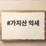 가지산 억새