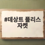 데상트 플리스 자켓