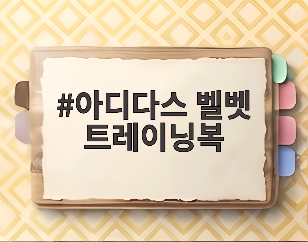 아디다스 벨벳 트레이닝복