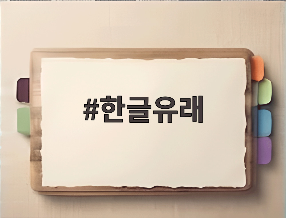 한글유래