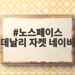 노스페이스 데날리 자켓 네이비