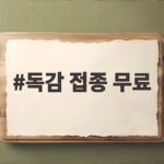 독감 접종 무료