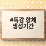 독감 항체 생성기간