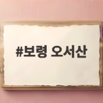 보령 오서산