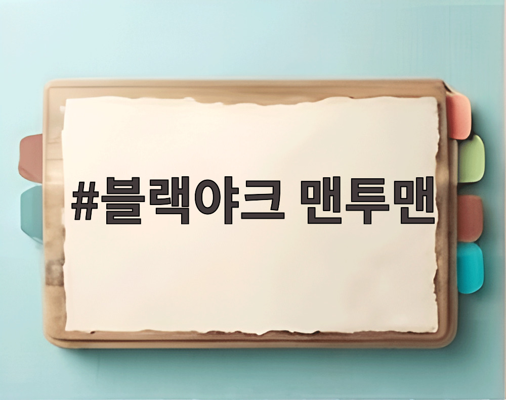 블랙야크 맨투맨