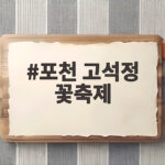 포천 고석정 꽃축제