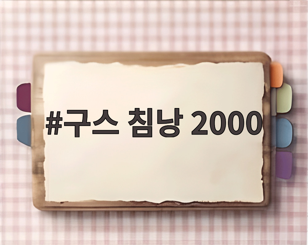 구스 침낭 2000