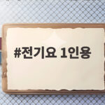 전기요 1인용