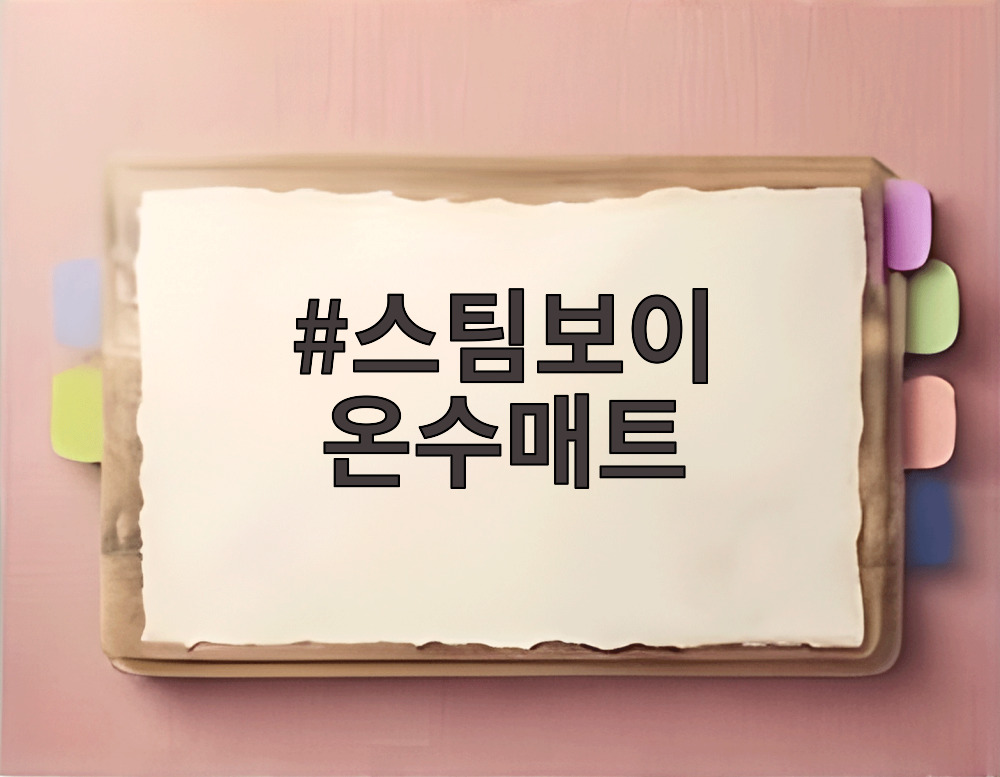 스팀보이 온수매트