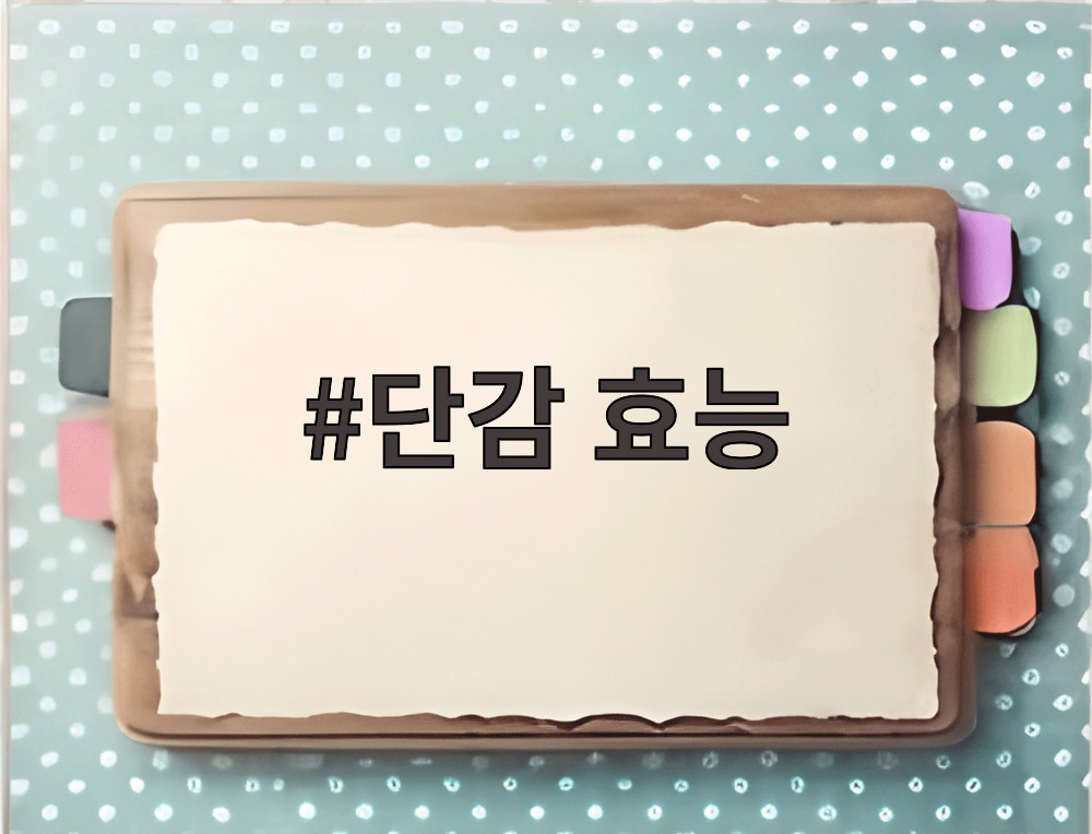 단감 효능