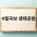 칠곡보 생태공원