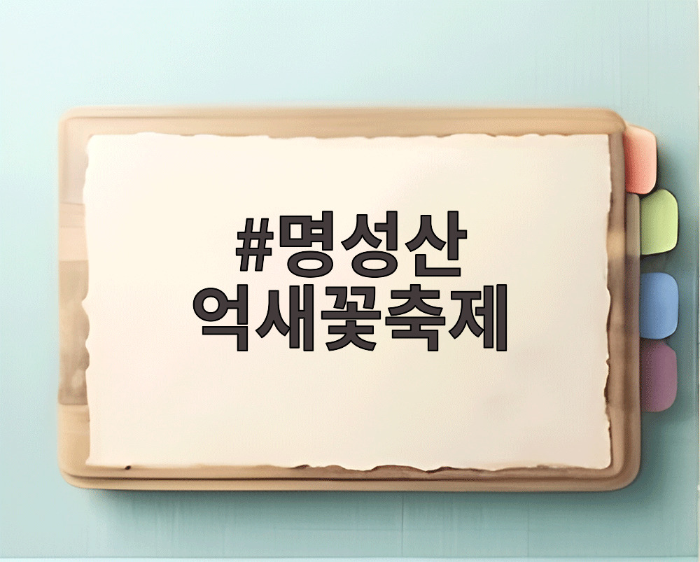 명성산 억새꽃축제
