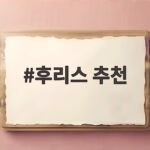 후리스 추천