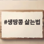 생땅콩 삶는법 처음이라면 소금물 시간과 보관까지 한 번에 확인하세요 생땅콩 삶는법