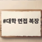 대학 면접 복장 교복과 사복 기준만 확인하면 고민이 줄어듭니다 대학 면접 복장