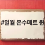 일월 온수매트 퀸