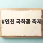 연천 국화꽃 축제