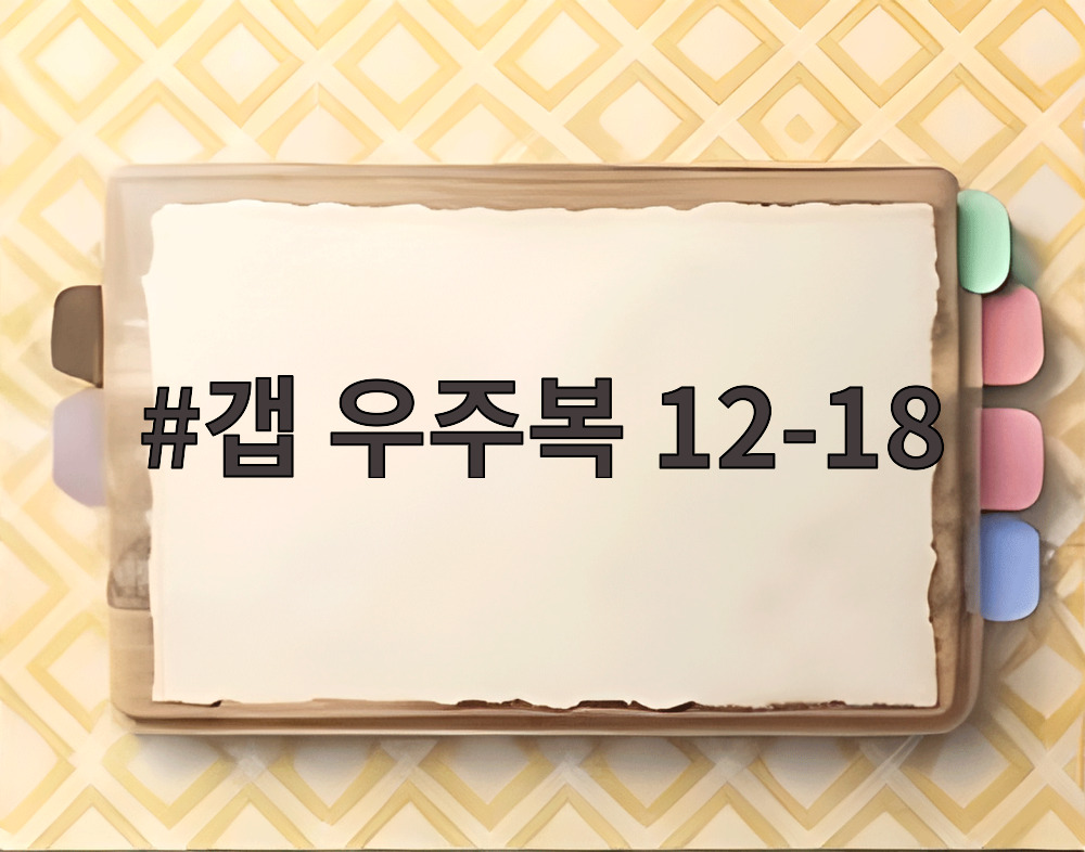 갭 우주복 12-18