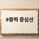 중력 중심선