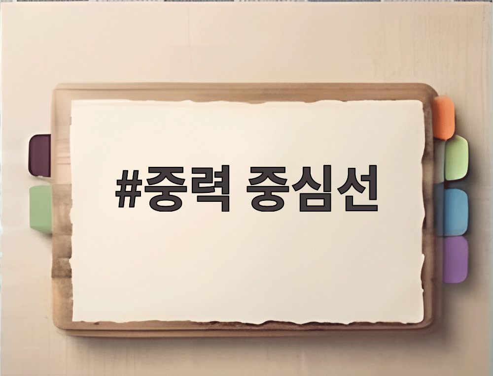 중력 중심선