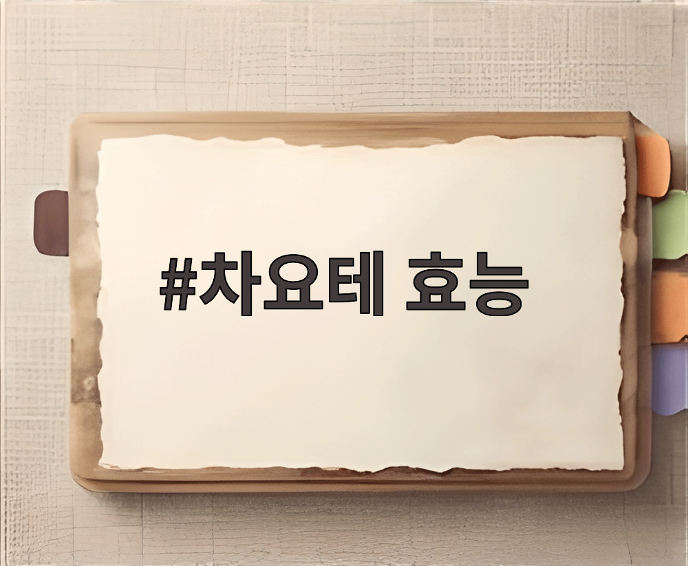 차요테 효능