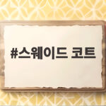 스웨이드 코트