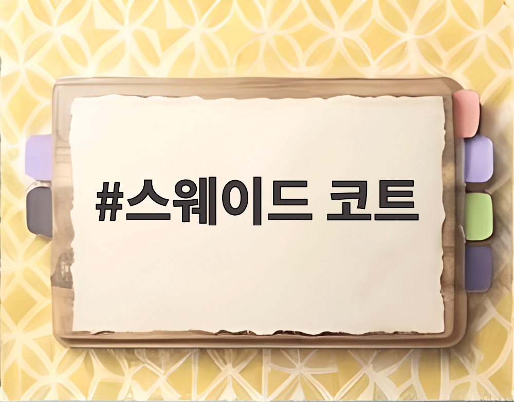 스웨이드 코트