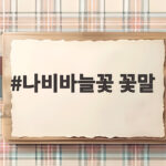 나비바늘꽃 꽃말