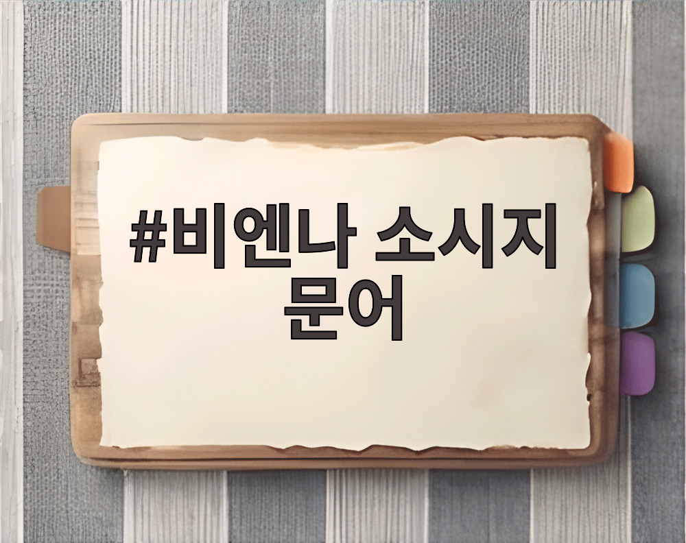 비엔나 소시지 문어