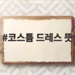 코스튬 드레스 뜻
