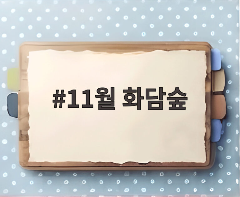 11월 화담숲