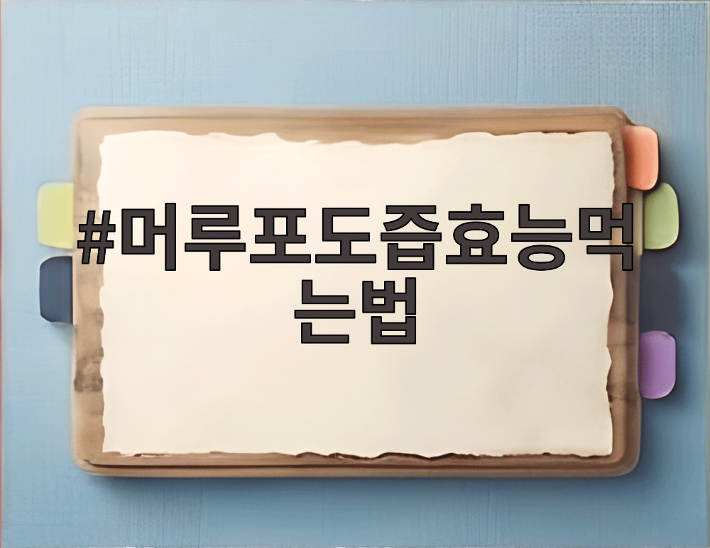 머루포도즙효능먹는법