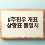 주진우 개표 상황표 불일치 116표는 어떻게 나왔을까 주진우 개표 상황표 불일치