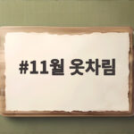 11월 옷차림 이렇게 준비하면 아침저녁 일교차 걱정 없어요 11월 옷차림