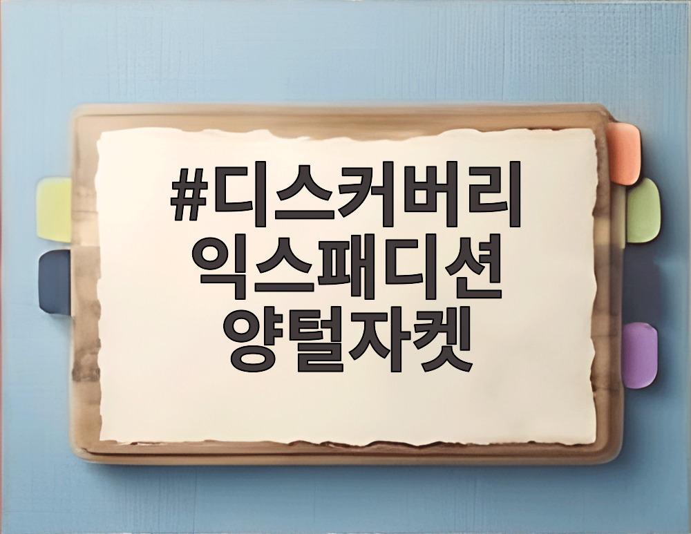 디스커버리 익스패디션 양털자켓